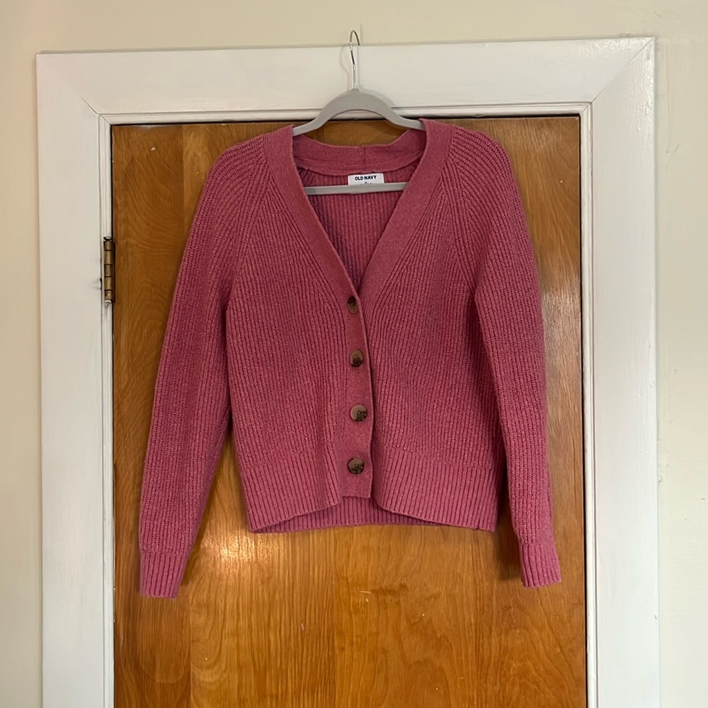 Old Navy Shaker Stitch Cardigan
